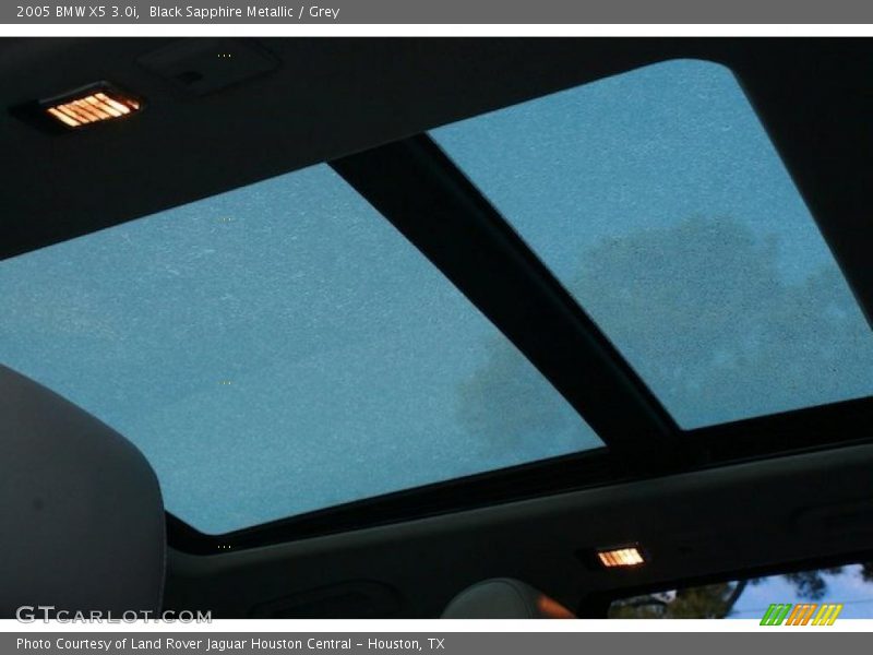 Black Sapphire Metallic / Grey 2005 BMW X5 3.0i
