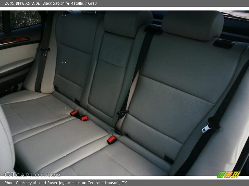 Black Sapphire Metallic / Grey 2005 BMW X5 3.0i