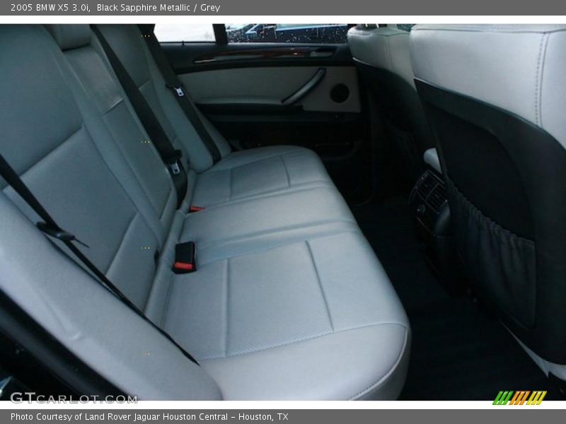 Black Sapphire Metallic / Grey 2005 BMW X5 3.0i