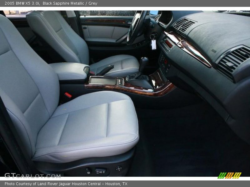 Black Sapphire Metallic / Grey 2005 BMW X5 3.0i