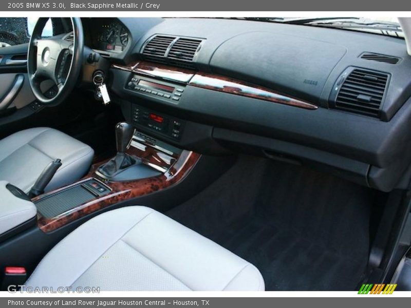 Black Sapphire Metallic / Grey 2005 BMW X5 3.0i