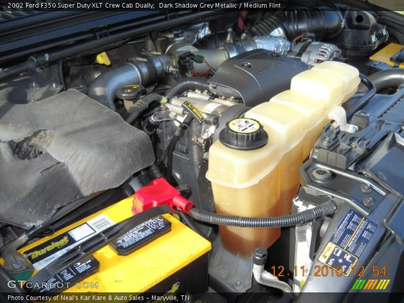  2002 F350 Super Duty XLT Crew Cab Dually Engine - 7.3 Liter OHV 16V Power Stroke Turbo Diesel V8