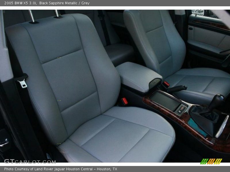 Black Sapphire Metallic / Grey 2005 BMW X5 3.0i