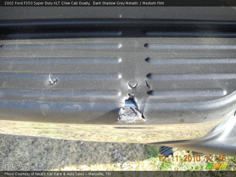 Dark Shadow Grey Metallic / Medium Flint 2002 Ford F350 Super Duty XLT Crew Cab Dually