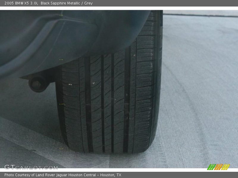 Black Sapphire Metallic / Grey 2005 BMW X5 3.0i