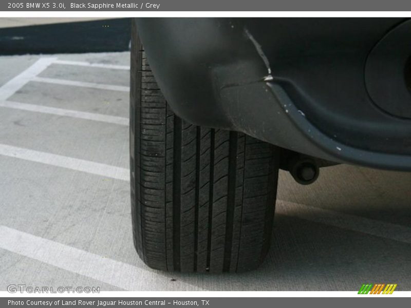 Black Sapphire Metallic / Grey 2005 BMW X5 3.0i