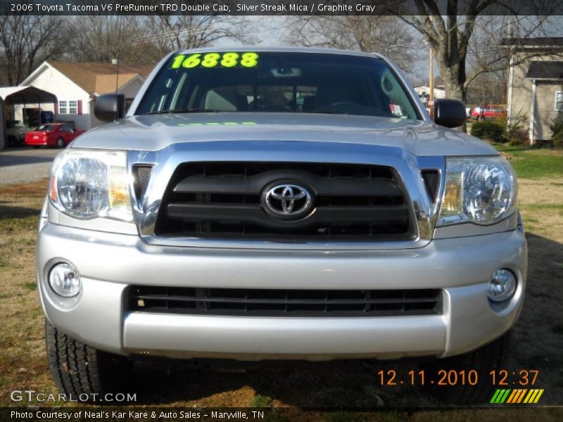 Silver Streak Mica / Graphite Gray 2006 Toyota Tacoma V6 PreRunner TRD Double Cab