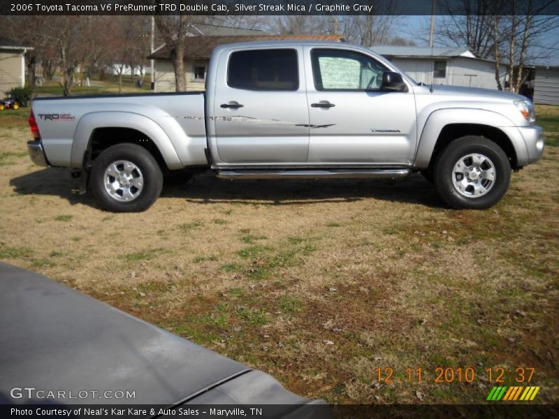 Silver Streak Mica / Graphite Gray 2006 Toyota Tacoma V6 PreRunner TRD Double Cab