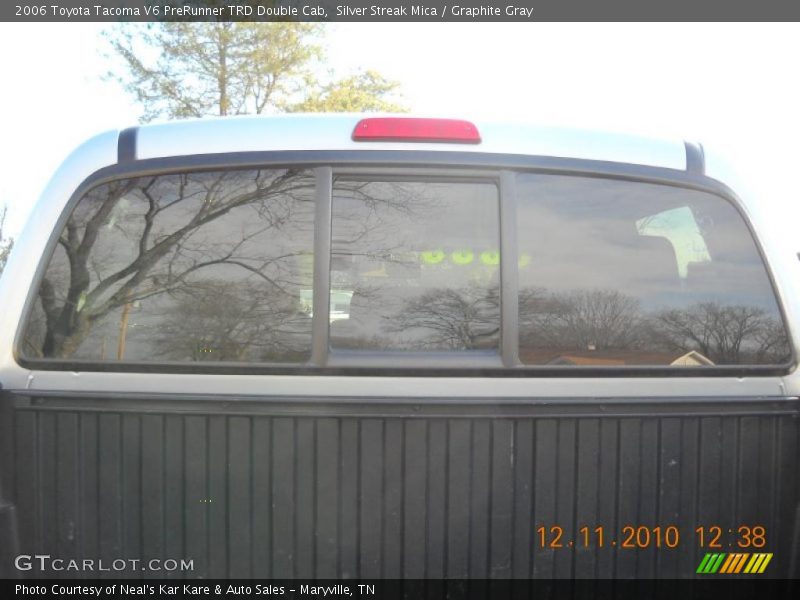 Silver Streak Mica / Graphite Gray 2006 Toyota Tacoma V6 PreRunner TRD Double Cab
