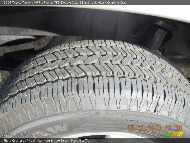 Silver Streak Mica / Graphite Gray 2006 Toyota Tacoma V6 PreRunner TRD Double Cab