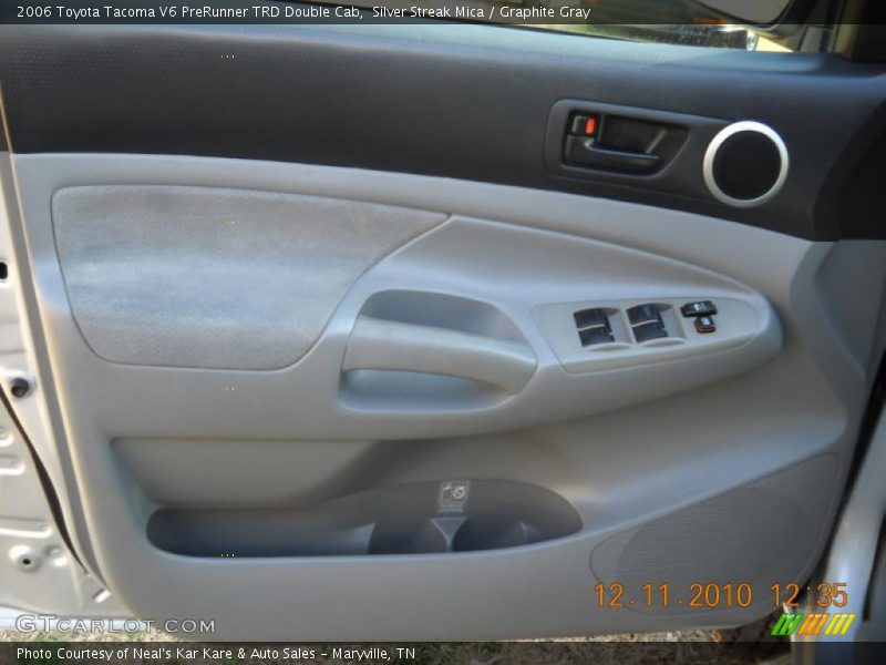 Silver Streak Mica / Graphite Gray 2006 Toyota Tacoma V6 PreRunner TRD Double Cab