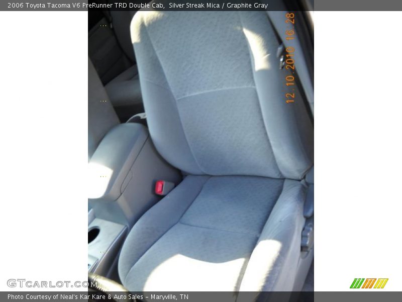 Silver Streak Mica / Graphite Gray 2006 Toyota Tacoma V6 PreRunner TRD Double Cab