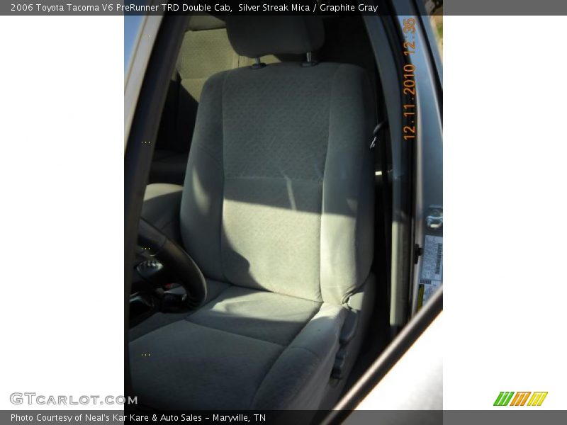 Silver Streak Mica / Graphite Gray 2006 Toyota Tacoma V6 PreRunner TRD Double Cab