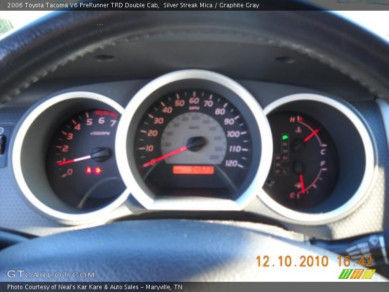 Silver Streak Mica / Graphite Gray 2006 Toyota Tacoma V6 PreRunner TRD Double Cab