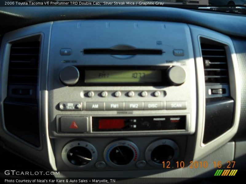 Silver Streak Mica / Graphite Gray 2006 Toyota Tacoma V6 PreRunner TRD Double Cab