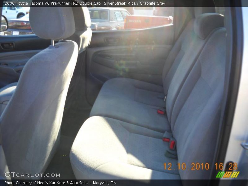 Silver Streak Mica / Graphite Gray 2006 Toyota Tacoma V6 PreRunner TRD Double Cab