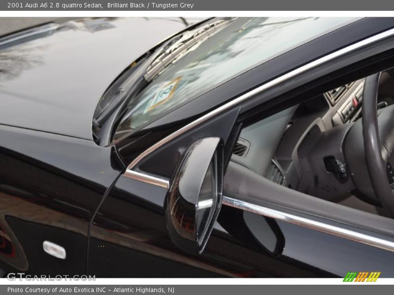 Brilliant Black / Tungsten Grey 2001 Audi A6 2.8 quattro Sedan