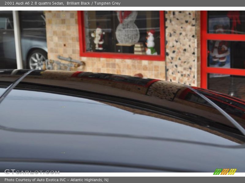 Brilliant Black / Tungsten Grey 2001 Audi A6 2.8 quattro Sedan
