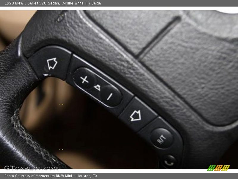Alpine White III / Beige 1998 BMW 5 Series 528i Sedan