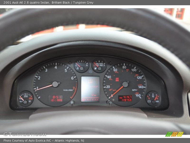  2001 A6 2.8 quattro Sedan 2.8 quattro Sedan Gauges