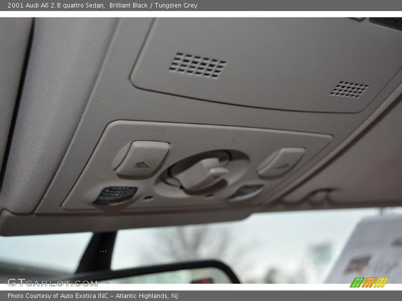 Brilliant Black / Tungsten Grey 2001 Audi A6 2.8 quattro Sedan