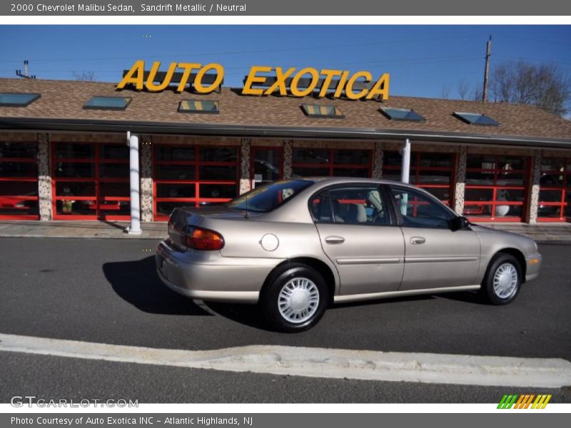Sandrift Metallic / Neutral 2000 Chevrolet Malibu Sedan