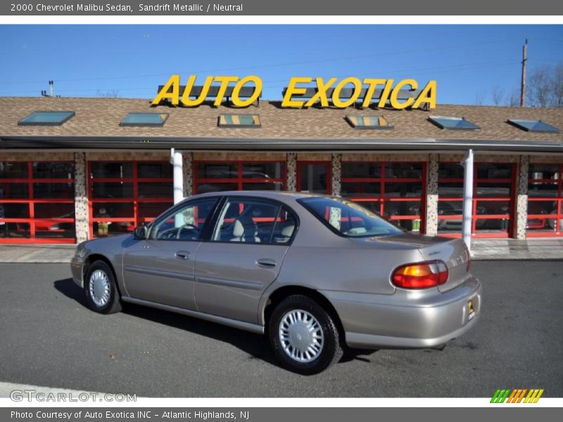 Sandrift Metallic / Neutral 2000 Chevrolet Malibu Sedan