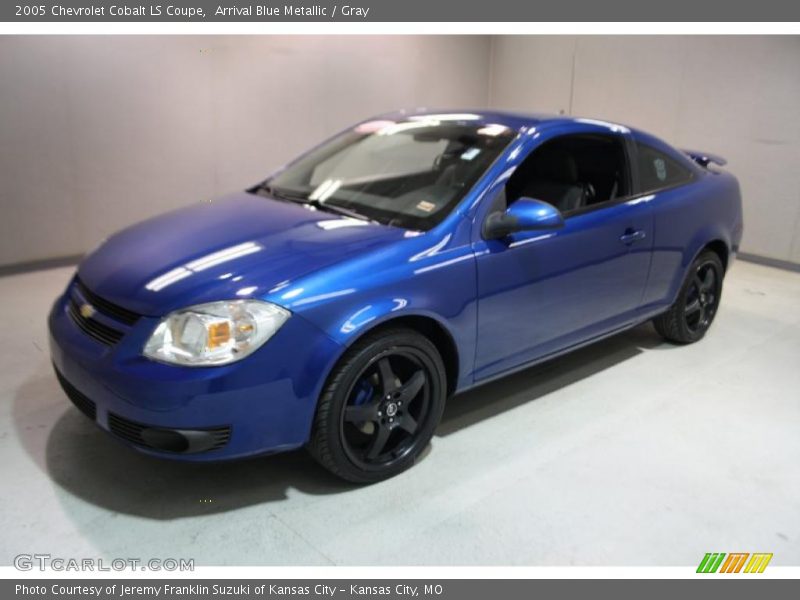 Arrival Blue Metallic / Gray 2005 Chevrolet Cobalt LS Coupe