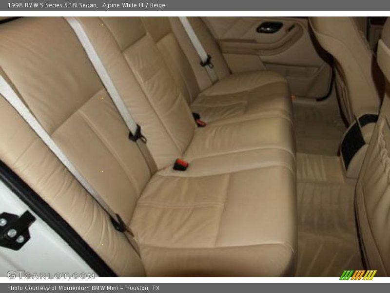  1998 5 Series 528i Sedan Beige Interior