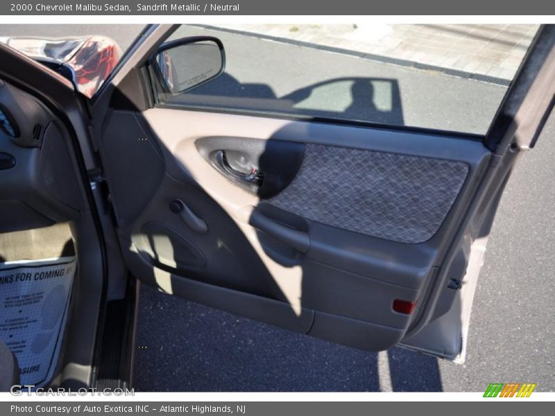 Sandrift Metallic / Neutral 2000 Chevrolet Malibu Sedan