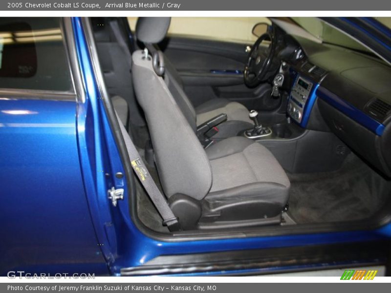 Arrival Blue Metallic / Gray 2005 Chevrolet Cobalt LS Coupe