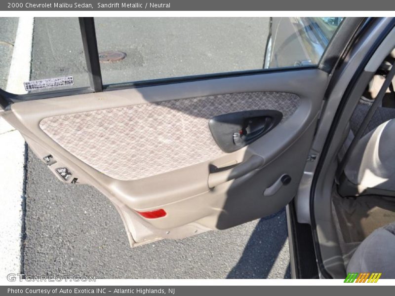 Sandrift Metallic / Neutral 2000 Chevrolet Malibu Sedan