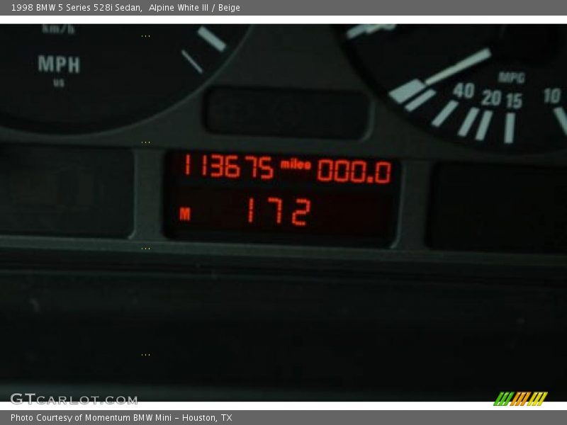 Alpine White III / Beige 1998 BMW 5 Series 528i Sedan