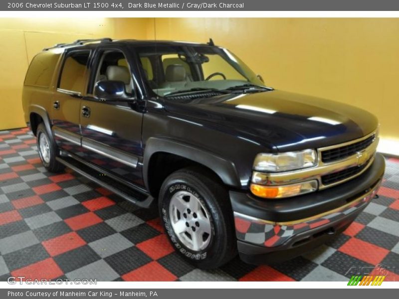 Dark Blue Metallic / Gray/Dark Charcoal 2006 Chevrolet Suburban LT 1500 4x4