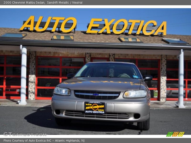 Sandrift Metallic / Neutral 2000 Chevrolet Malibu Sedan