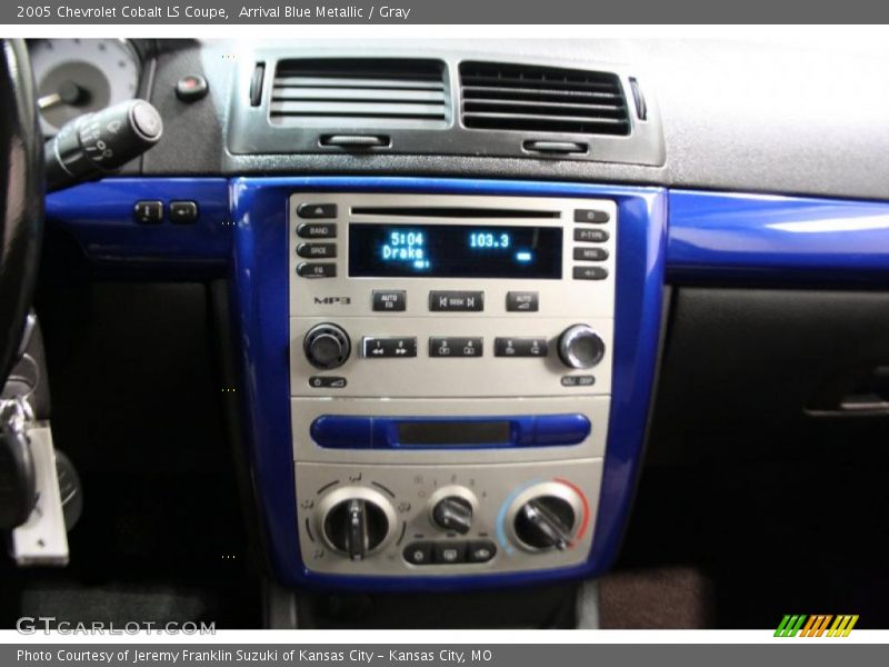 Arrival Blue Metallic / Gray 2005 Chevrolet Cobalt LS Coupe