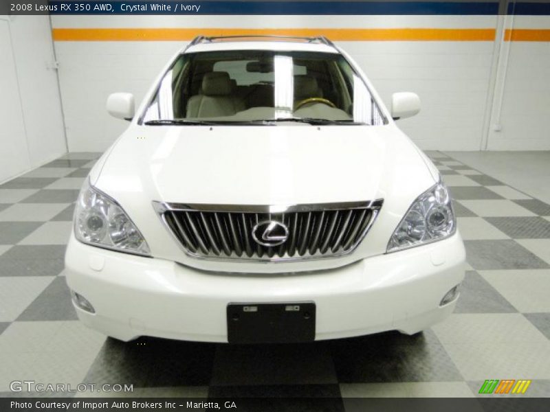 Crystal White / Ivory 2008 Lexus RX 350 AWD