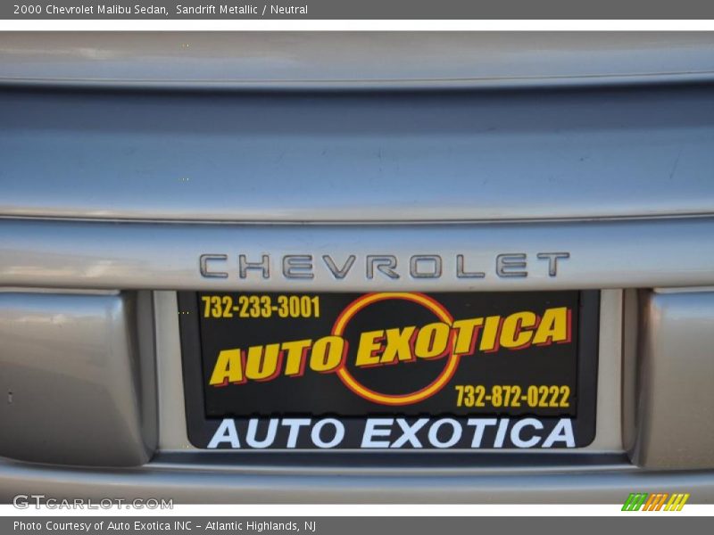 Sandrift Metallic / Neutral 2000 Chevrolet Malibu Sedan