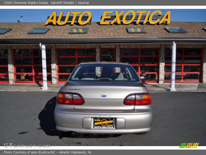 Sandrift Metallic / Neutral 2000 Chevrolet Malibu Sedan