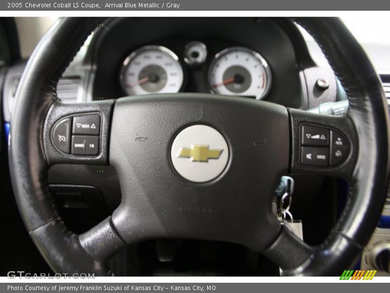Arrival Blue Metallic / Gray 2005 Chevrolet Cobalt LS Coupe
