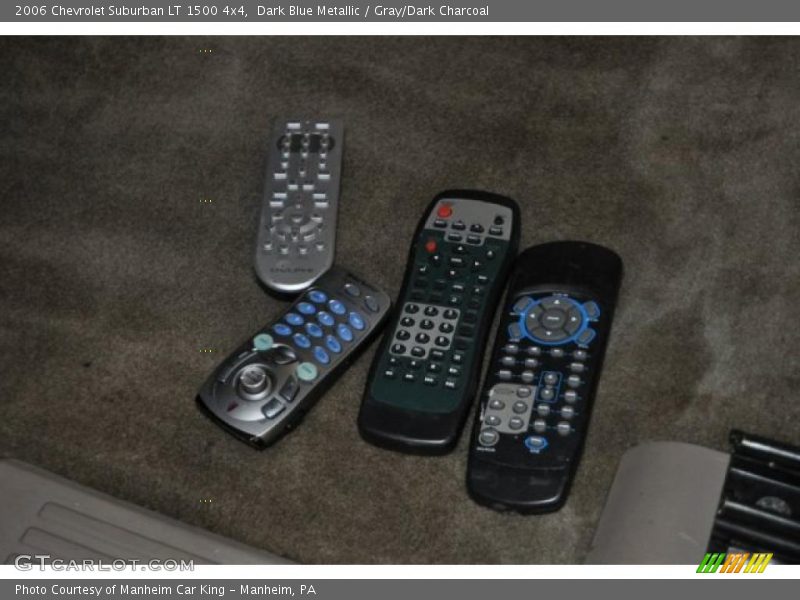 Dark Blue Metallic / Gray/Dark Charcoal 2006 Chevrolet Suburban LT 1500 4x4