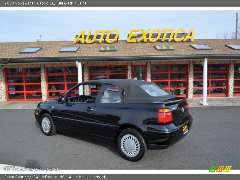 Uni Black / Beige 2000 Volkswagen Cabrio GL