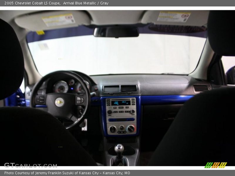 Arrival Blue Metallic / Gray 2005 Chevrolet Cobalt LS Coupe