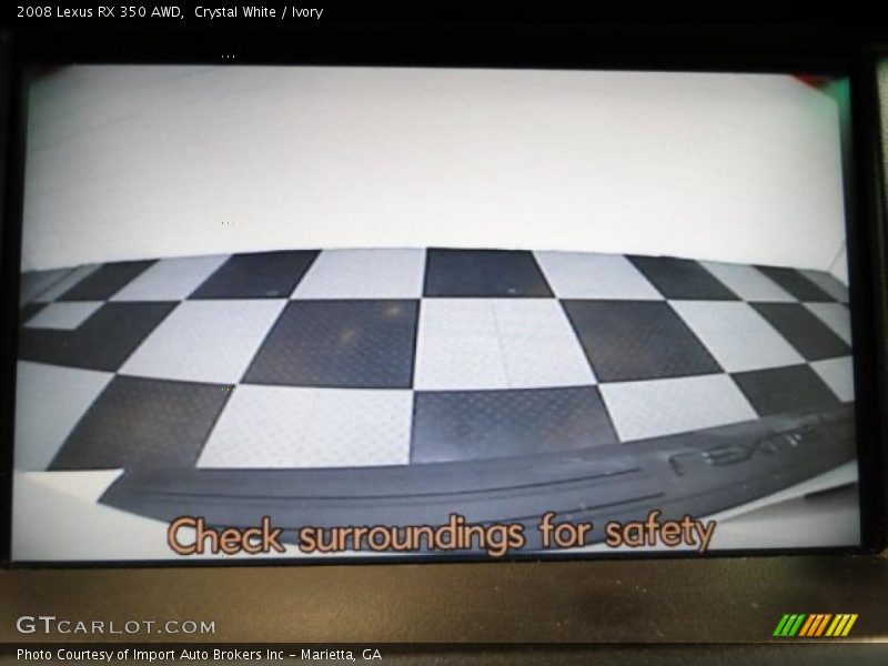 Crystal White / Ivory 2008 Lexus RX 350 AWD