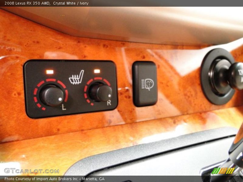 Crystal White / Ivory 2008 Lexus RX 350 AWD