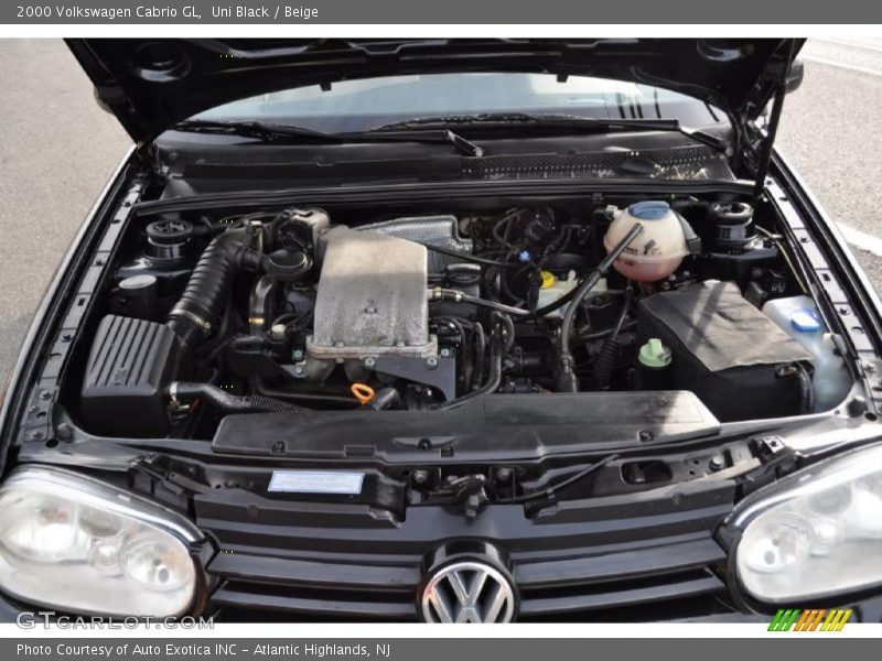  2000 Cabrio GL Engine - 2.0 Liter SOHC 8-Valve 4 Cylinder