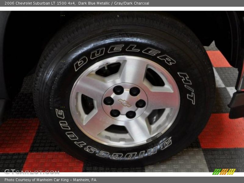 Dark Blue Metallic / Gray/Dark Charcoal 2006 Chevrolet Suburban LT 1500 4x4
