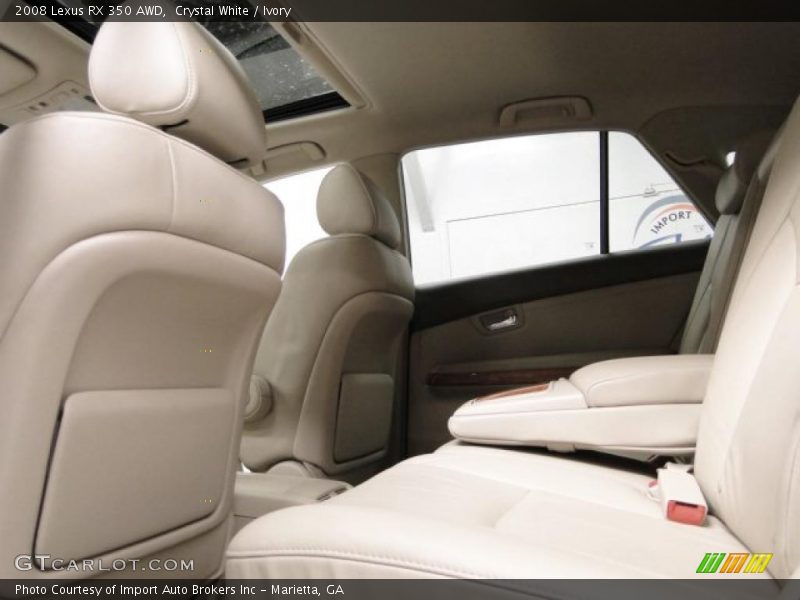 Crystal White / Ivory 2008 Lexus RX 350 AWD