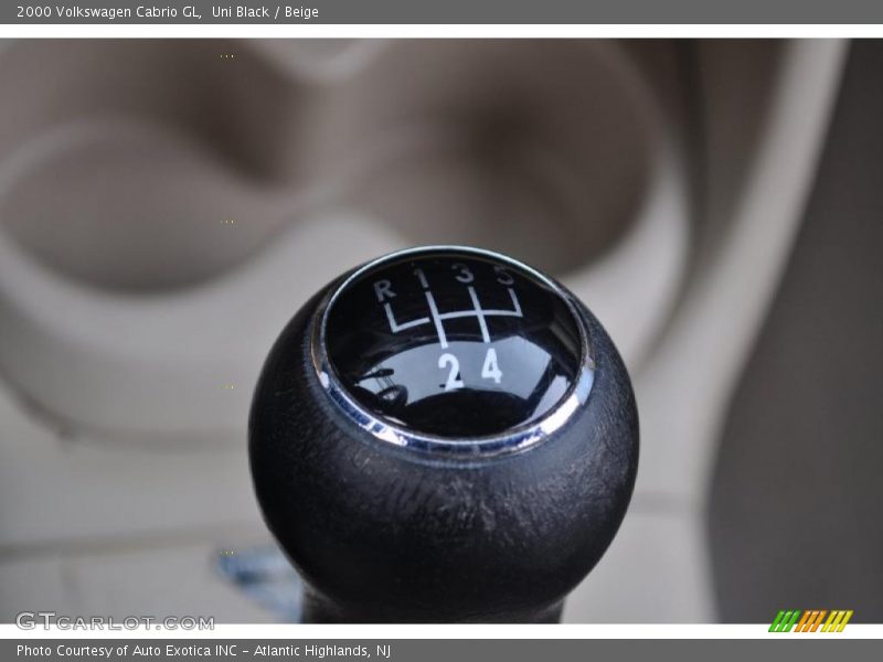 Uni Black / Beige 2000 Volkswagen Cabrio GL