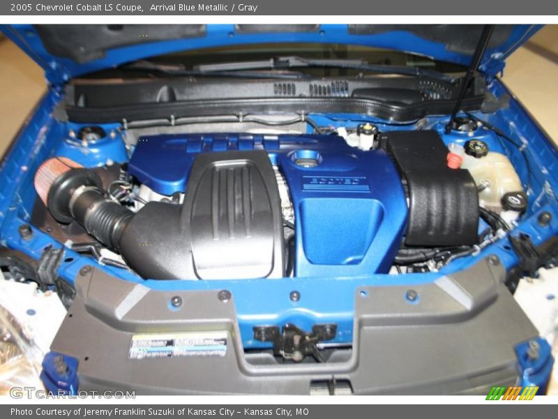 Arrival Blue Metallic / Gray 2005 Chevrolet Cobalt LS Coupe